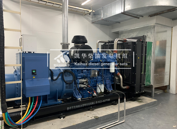 祝賀天津市政500KW玉柴發電機組成功交付